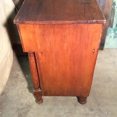 Antique Wash Stand/Dry Sink w/Drawer and Cabinet