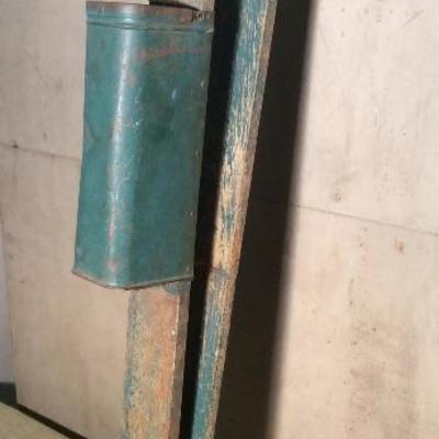 Antique Green Corn Seeder