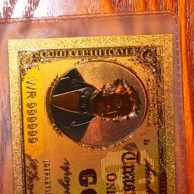  100 Dollar Gold Bank Note 1911