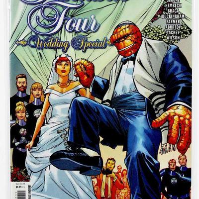 FANTASTIC FOUR #1 Wedding Special - High Grade 2019 Marvel Comics - NM