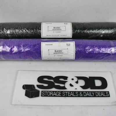 large rolls of ribbon