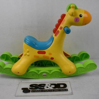 fisher price rocking horse giraffe