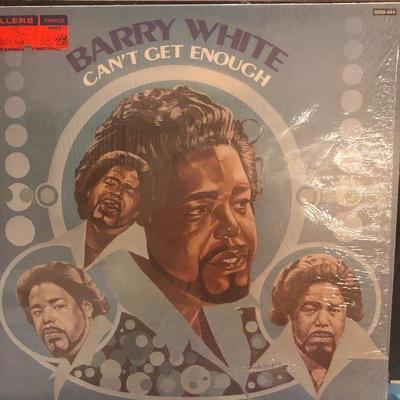 Lot #7 Barry White- Can't Get Enough: 9209-444