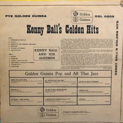 Lot #17 Kenny Ball's Golden Hits: GGL.0209