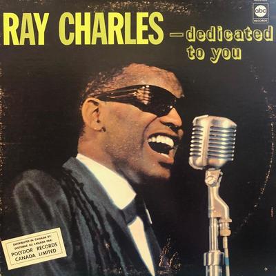 Lot #23 Ray Charles - dedicated to you: ABCS-355