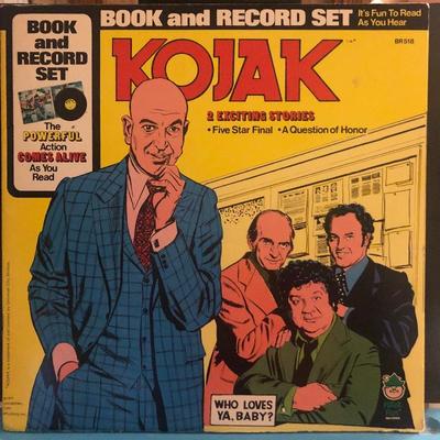 Lot #86 Book and Record Set - Kojack: BR518