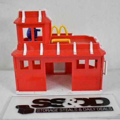 McDonald's Toy Building with Attached Grimace