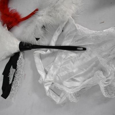 11 Piece Halloween Costume Accessories: French Maid, Devil, Zombie