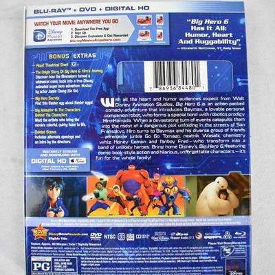 Disney Big Hero 6 Movie on DVD & Blu-ray