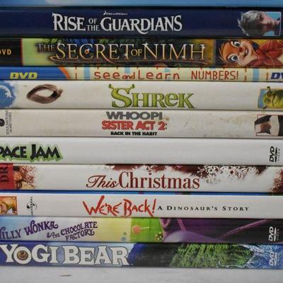 18 Movies on DVD: Cat in the Hat -to- Yogi Bear