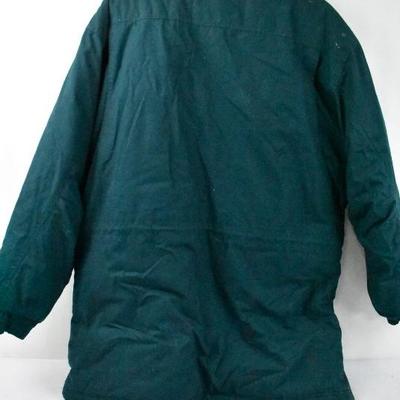 Pacific Trail Heavy Winter Coat, Teal Size Large