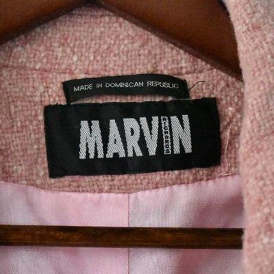 Pink Women's Coat Size 10 by Marvin Richards
