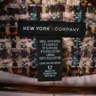 Women's Winter Jacket by New York & Co size 12. Looks more pink in real life