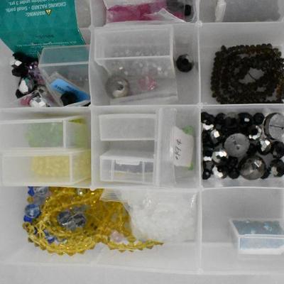 Craft Organizer with Misc Jewelry Beads