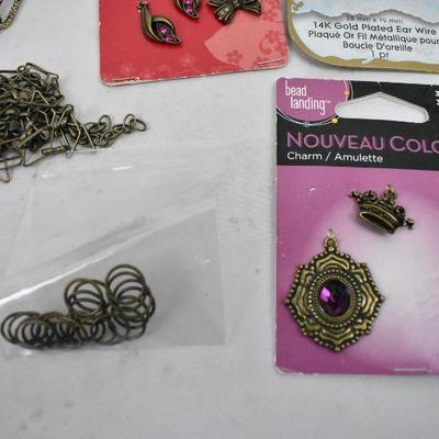 Bronze-Tone Jewelry Making Supplies