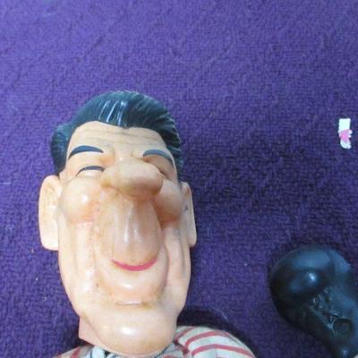 Lot 17 - Ronald Reagan Punching Hand Puppet 