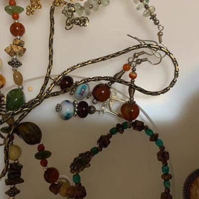 Boho Cic Costume Jewelry/ Beads Lot