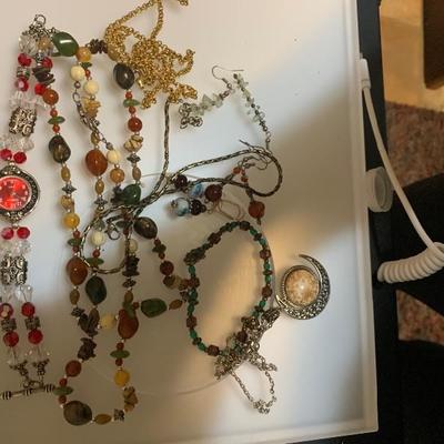 Boho Cic Costume Jewelry/ Beads Lot