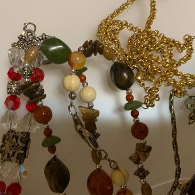 Boho Cic Costume Jewelry/ Beads Lot