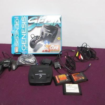 Lot 19 - Sega Genesis 16 Bit System