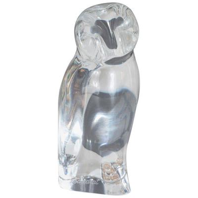 Crystal Owl by Baccarat of France