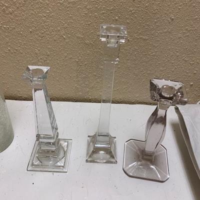 Vintage Crystal Candlesticks