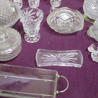 Lot 25 - Large Lot Of Formed & Cut Glass