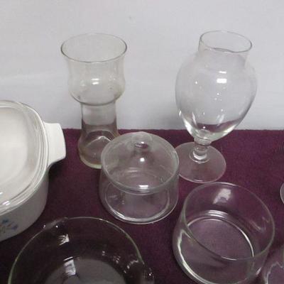 Lot 34 - Pyrex Corningware & Glass Items