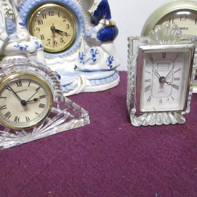 Lot 40 - Collection Of Clocks