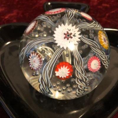 Lot of 3 Antique/Vintage Paperweights