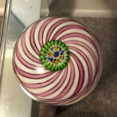 Lot of 3 Antique/Vintage Paperweights