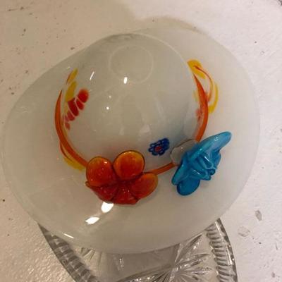 Vintage Murano Glass Hat 