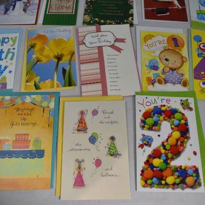 15 Greeting Cards with Envelopes - New