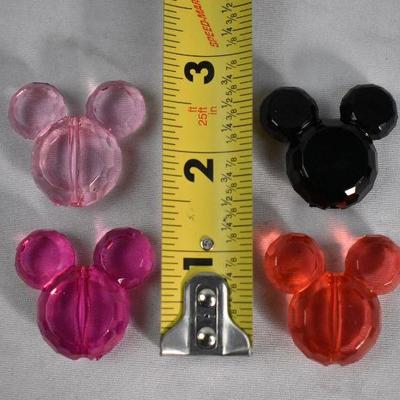 Disney Theme Beads for Jewelry Making: Mostly Mickey & Snow White