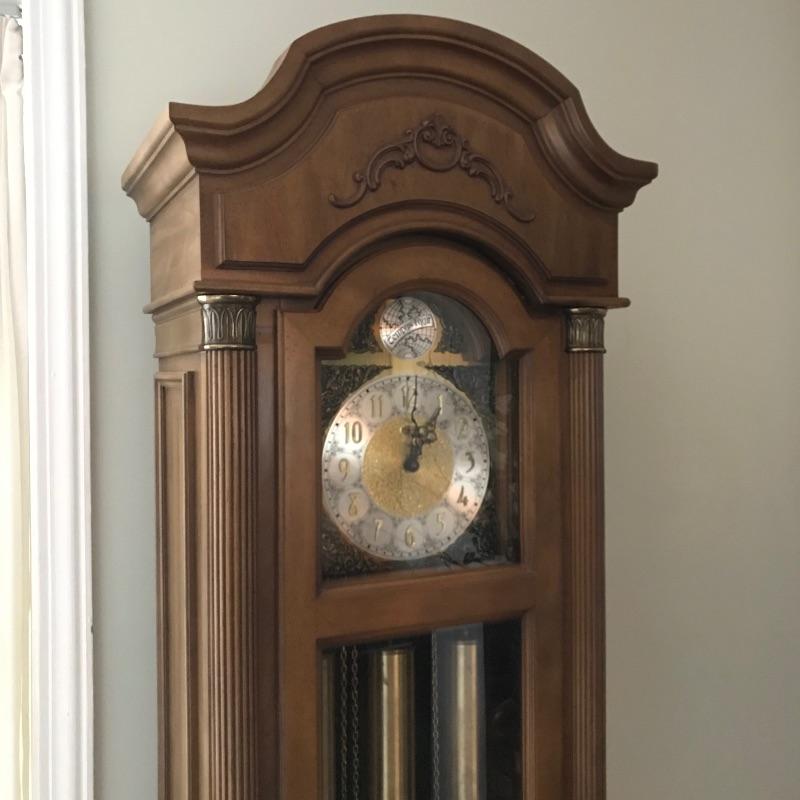 colonial grandfather clock serial number lookup