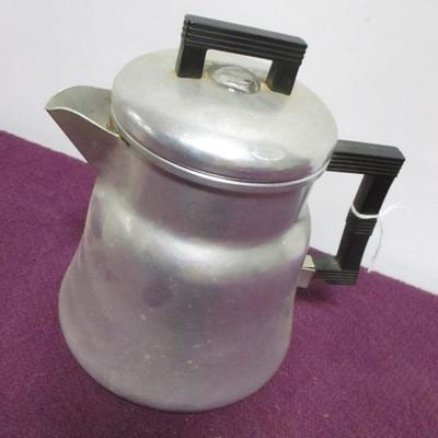 Lot 46 - Coffee Pot & Cup