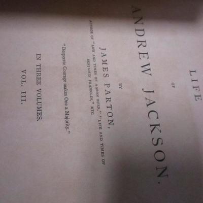 Lot 51 - Life Of Andrew Jackson 