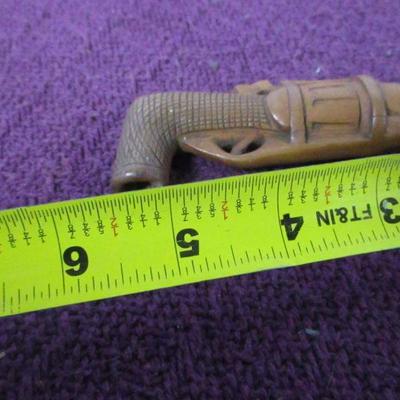 Lot 55 - Revolver Shaped Wooden Pipe