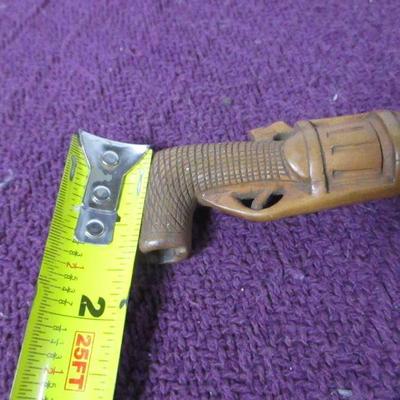 Lot 55 - Revolver Shaped Wooden Pipe