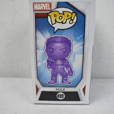 Funko POP! Marvel: Avengers Endgame #499: Hulk, Purple Chrome - New