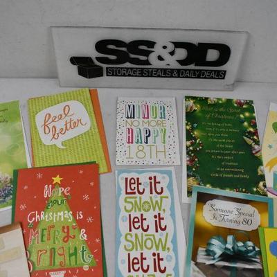 14 Greeting Cards with Envelopes - New