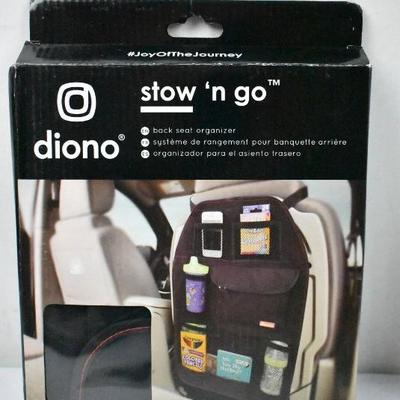 Diono Car Organizer/Seat Protector & Booster Go-Go Travel Bag - New