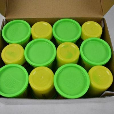 Play-Doh Bulk 12-Pack of Green Non-Toxic Modeling Compound, 4oz Cans 48 oz  - New