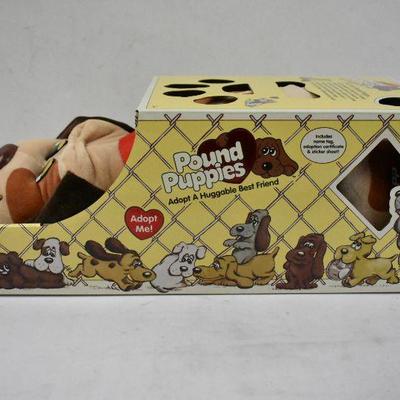 Pound Puppies Classic Plush, Wave 1, Cream Edition - New