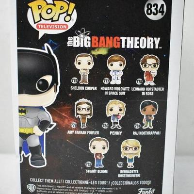 Funko Pop Vinyl Figure: Big Bang Theory #834 - Howard as Batman - New