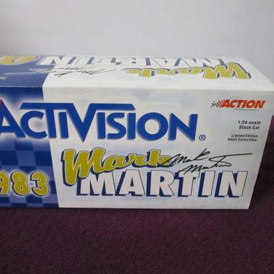 Lot 8 - Mark Martin #1 Activision 1983 Monte Carlo Action 1:24 Bank