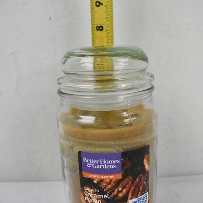 Better Homes & Gardens Caramel Pecan Candle, 18 Ounces - New
