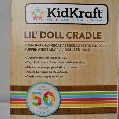 KidKraft Lil' Doll Cradle - New