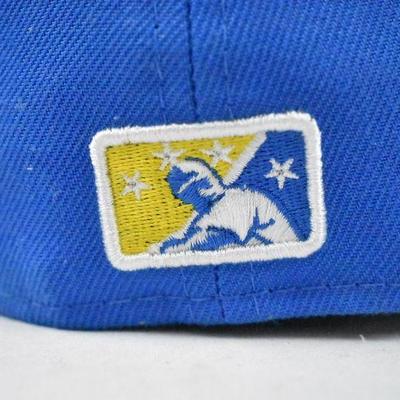 Sacramento Dorados New Era Yellow/Blue 59FIFTY Fitted Hat Size 7 5/8 - New