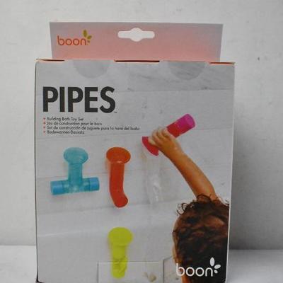 Boon Bundle Building Bath Toy Set with Pipes, Cogs and Tubes, 13 Piece Set - New